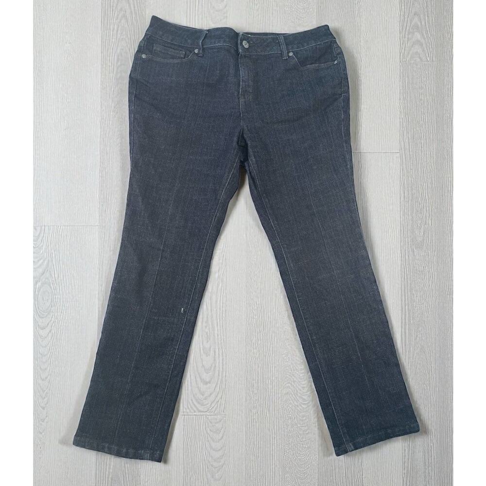 Liz Claiborne Jeans Women’s Size 10 Petite Classic Dark Blue Stretch